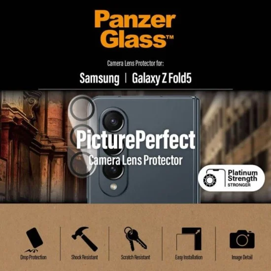 Camera Lens Rings For Samsung Z Fold 5  Pictureperfect Panzerglass